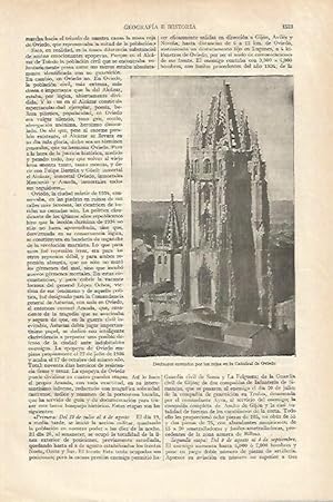 Imagen del vendedor de LAMINA ESPASA 27275: Destrozos de la guerra en la Catedral de Oviedo a la venta por EL BOLETIN
