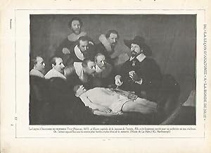 Seller image for LAMINA 10057: La leccion de anatomia por Rembrandt for sale by EL BOLETIN