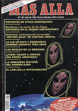 Imagen del vendedor de Revista Mas Alla numero 065: Visitantes de otras dimensiones, los riesgos de la medicina a la venta por El Boletin
