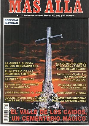 Imagen del vendedor de Revista Mas Alla numero 070: El valle de los caidos un cementerio magico a la venta por El Boletin