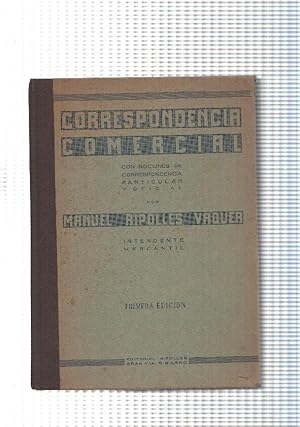 Seller image for Correspondencia Comercial con nociones de correspondencia particular y oficial for sale by El Boletin
