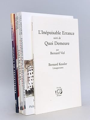 Seller image for Cet Insaisissable nous Saisissant - Territoires du Silence - Le Vent se Lve suivi de Seul le Non Dupe - Une Heureuse Intranquillit - L'imprvisible, l'insouponn ou le coeur sourcier suivi d'une bibliographie de l'auteur - Thtralits de l'inutile - L'Inpuisable Errance suivi de Quoi Demeure [ Livres ddicacs par l'auteur ] for sale by Librairie du Cardinal