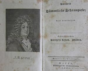 Sämmtliche Schauspiele. Frei bearbeitet von Gräfenhan. 3 in 1 Bd. Gotha, Hennings, 1825-27. Kl.-8...