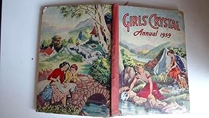 Image du vendeur pour Girls' Crystal Annual 1959 mis en vente par Goldstone Rare Books