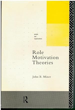 Seller image for ROLE MOTIVATION THEORIES. First edition. Con sellos biblioteca. Buen estado. for sale by angeles sancha libros
