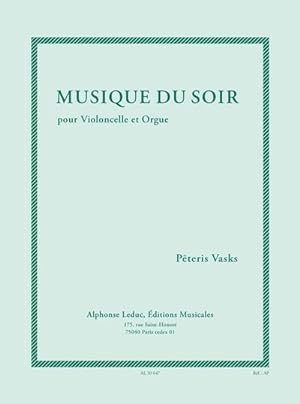 Bild des Verkufers fr Musique du soirpour violoncelle et orgue zum Verkauf von AHA-BUCH GmbH