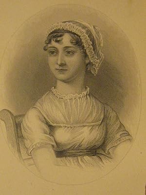 Bild des Verkufers fr Novels: Sense and Sensibility, Pride and Prejudice, Mansfield Park, Emma, Northanger Abbey, Persuasion; and A Memoir of Jane Austen by her nephew J.E. Austen Leigh (Sixth Edition) to which is added Lady Susan and The Watsons. (In 6 leather-bound Volumes dated 1885 and 1886). zum Verkauf von Brainerd Phillipson Rare Books