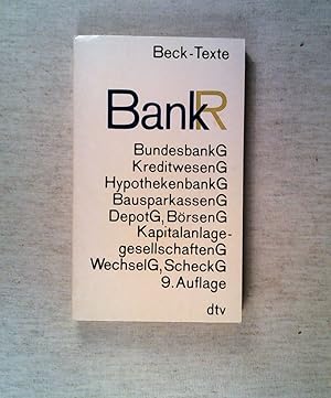 Seller image for Bankrecht for sale by ANTIQUARIAT Franke BRUDDENBOOKS