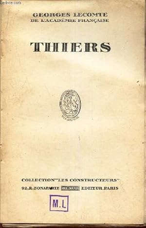 Seller image for THIERS. for sale by Le-Livre