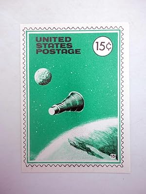 LA GRAN PROEZA CROMO 15. UNITED STATES POSTAGE (No acreditado) Pipas Churruca, 1969