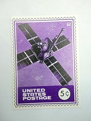 LA GRAN PROEZA CROMO 19. UNITED STATES POSTAGE (No acreditado) Pipas Churruca, 1969