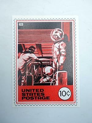 LA GRAN PROEZA CROMO 26. UNITED STATES POSTAGE (No acreditado) Pipas Churruca, 1969