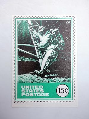 LA GRAN PROEZA CROMO 36. UNITED STATES POSTAGE (No acreditado) Pipas Churruca, 1969