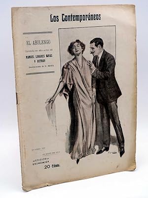 Seller image for LOS CONTEMPORNEOS 229. EL ABOLENGO (Manuel Linares Rivas y Astray / F. Mota), 1913 for sale by Libros Fugitivos