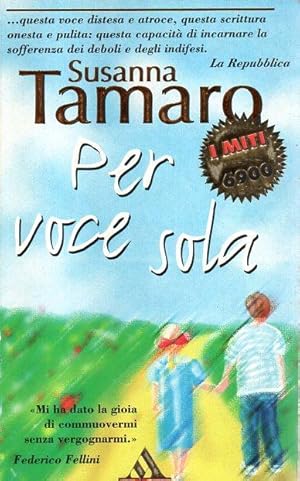 Seller image for PER VOCE SOLA for sale by Laboratorio del libro