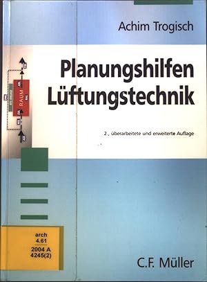 Bild des Verkufers fr Planungshilfen Lftungstechnik : fr Architekten und Ingenieure. zum Verkauf von books4less (Versandantiquariat Petra Gros GmbH & Co. KG)