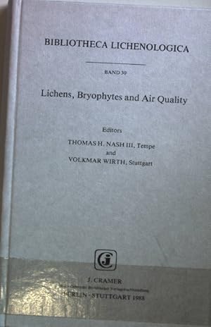 Immagine del venditore per Lichens, Bryophytes and Air Quality. Bibliotheca Lichenologica Bd. 30; venduto da books4less (Versandantiquariat Petra Gros GmbH & Co. KG)