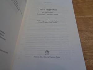 Bild des Verkufers fr Scritti linguistici (Testi per la storia della cultura) vol secondo zum Verkauf von suspiratio - online bcherstube