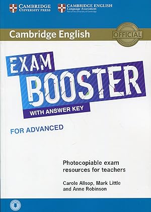 Immagine del venditore per Cambridge english exam booster advanced with answer key self study venduto da Imosver