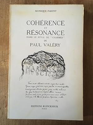 Imagen del vendedor de Cohrence et rsonance dans le style de "Charmes" de Paul Valry a la venta por Librairie des Possibles