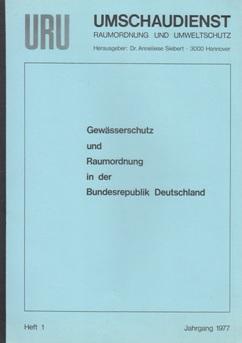 Bild des Verkufers fr Umschaudienst Raumordnung und Umweltschutz. zum Verkauf von Buchversand Joachim Neumann