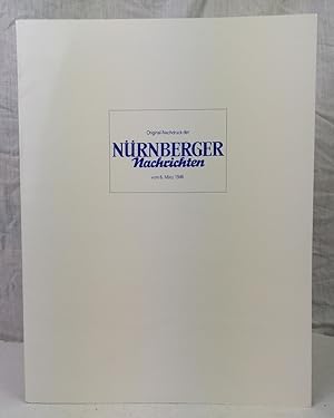 Bild des Verkufers fr Nrnberger Nachrichten. 2. Jahrgang. Nummer 19. Mittwoch, 6.Mrz 1946. Original-Nachdruck zum Verkauf von Antiquariat Bler