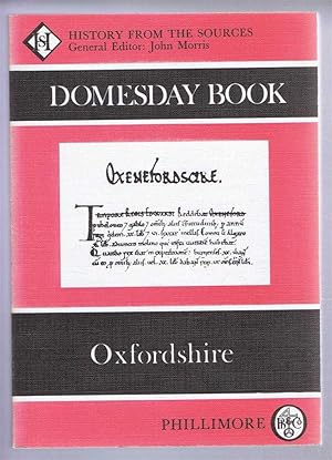 Immagine del venditore per Domesday Book. Volume 14: Oxfordshire venduto da Bailgate Books Ltd