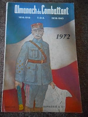 Bild des Verkufers fr Almanach du combattant - 1972 zum Verkauf von Frederic Delbos