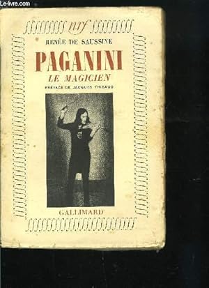 Bild des Verkufers fr PAGANINI LE MAGICIEN zum Verkauf von Le-Livre