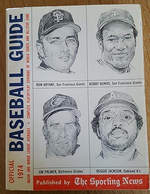 Seller image for SPINK OFFICIAL BASEBALL GUIDE - 1974 for sale by MARIE BOTTINI, BOOKSELLER