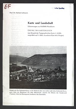 Bild des Verkufers fr Karte und Landschaft: Erluterungen zur HARMS-Wandkarte; zum Verkauf von books4less (Versandantiquariat Petra Gros GmbH & Co. KG)