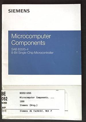 Bild des Verkufers fr Microcomputer Components SAB 83515-4, 8-Bit Single-Chip Microcontroller; zum Verkauf von books4less (Versandantiquariat Petra Gros GmbH & Co. KG)