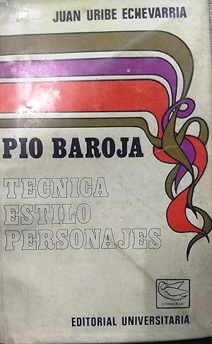 Bild des Verkufers fr Po Baroja. Tcnica. Estilo. Personajes zum Verkauf von Librera Monte Sarmiento