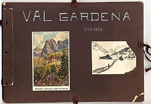 Val Gardena Dolomiti Selva Bel raccoglitore album con 59 foto originali alla gelatina d'argento 1...