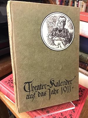Imagen del vendedor de Theater-Kalender auf das Jahr 1911. a la venta por Altstadt-Antiquariat Nowicki-Hecht UG