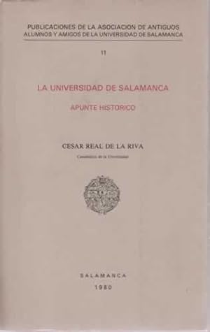 Imagen del vendedor de La Universidad de Salamanca a la venta por Librera Cajn Desastre