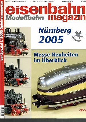 Seller image for Eisenbahn Magazin Modellbahn Sonderausgabe Nrnberg 2005 for sale by Clivia Mueller