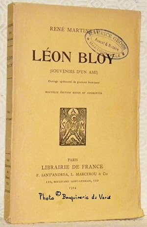 Seller image for Lon Bloy. Souvenirs d'un ami. Ouvrage agrment de gravures hors-texte. Nouvelle dition revue et augmente. for sale by Bouquinerie du Varis