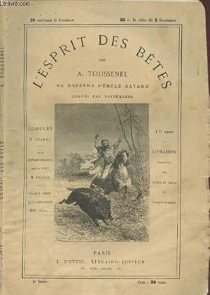 Bild des Verkufers fr 3E SERIE - L'ESPRIT DES BETES zum Verkauf von Le-Livre