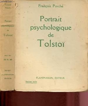 Bild des Verkufers fr PORTRAIT PSYCHOLOGIQUE DE TOLSTOI zum Verkauf von Le-Livre