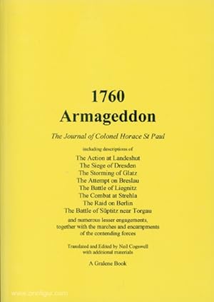 1760. Armageddon. The Journal of Colonel Horace St Paul