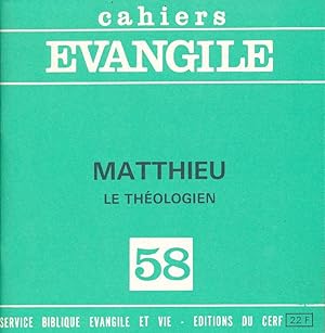 Image du vendeur pour Matthieu le thologien mis en vente par LIBRAIRIE GIL-ARTGIL SARL