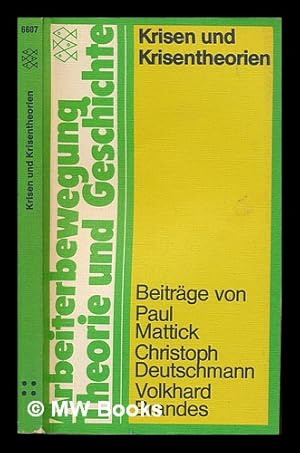 Seller image for Krisen und Krisentheorien for sale by MW Books