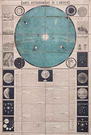 Carte Astronomique de l'Univers.