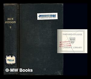 Immagine del venditore per Ben Jonson: volume II venduto da MW Books Ltd.