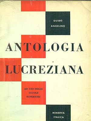 Bild des Verkufers fr Antologia lucreziana zum Verkauf von Librodifaccia
