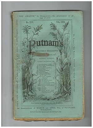 PUTNAM'S MONTHLY MAGAZINE. February, 1869 ("The Gallows in America")