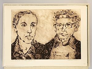 PORTRAITS - FRIENDS - ARTISTS: DRYPOINTS, ETCHINGS, WOODCUTS OF OREGON ARTISTS BY LAVERNE KRAUSE,...
