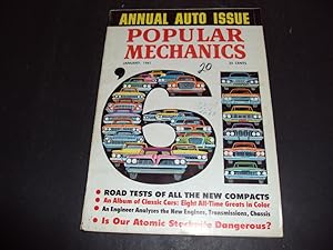 Popular Mechanics Jan 1961 Annual Auto Issue Atomic Stockpile