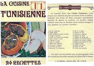 Bild des Verkufers fr La Cuisine Tunisienne : 24 Recipe Card Set [French Language] zum Verkauf von cookbookjj